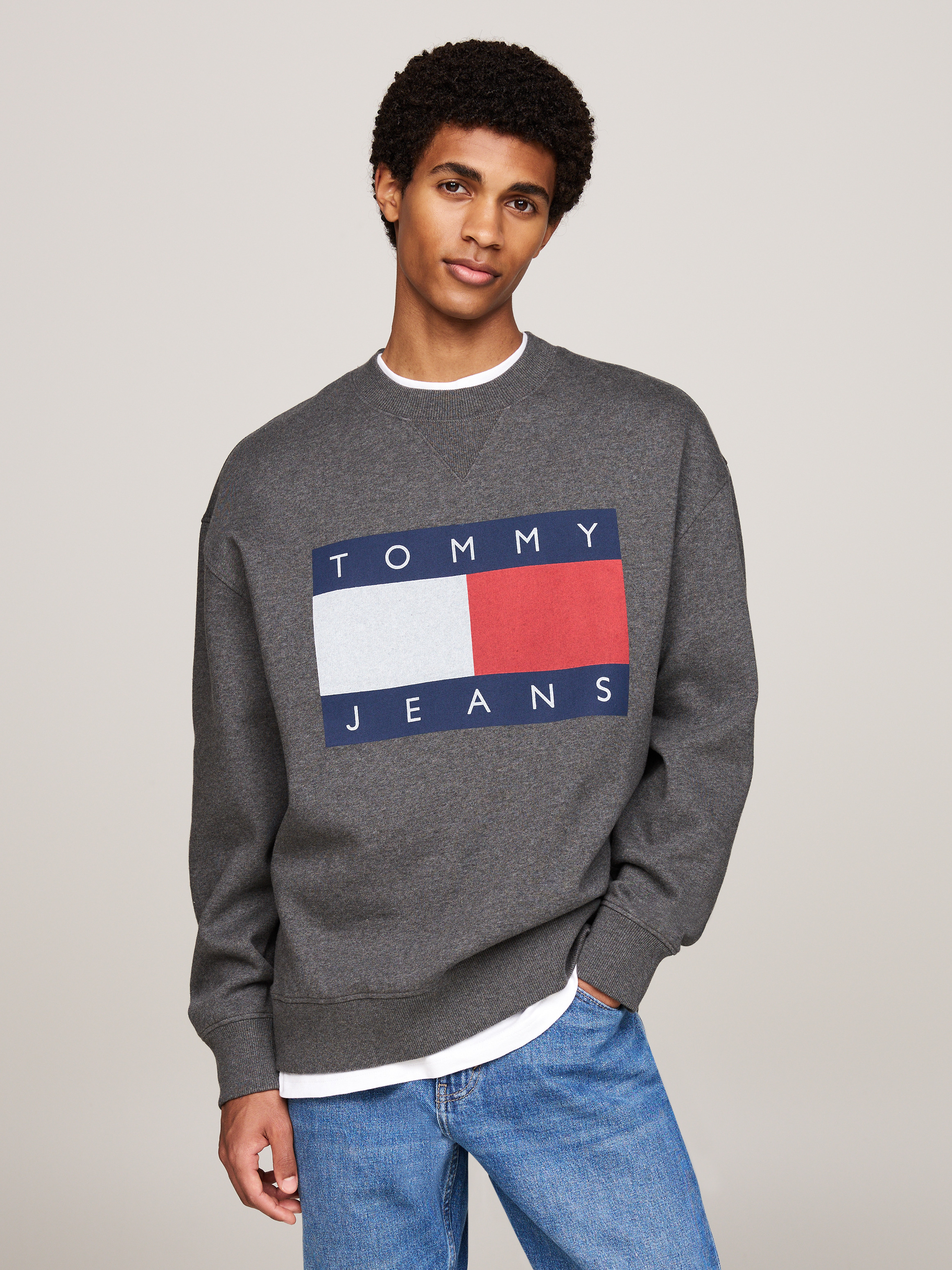 Varsity Washed Relaxed Sweatshirt | Sweatshirts & Hoodies