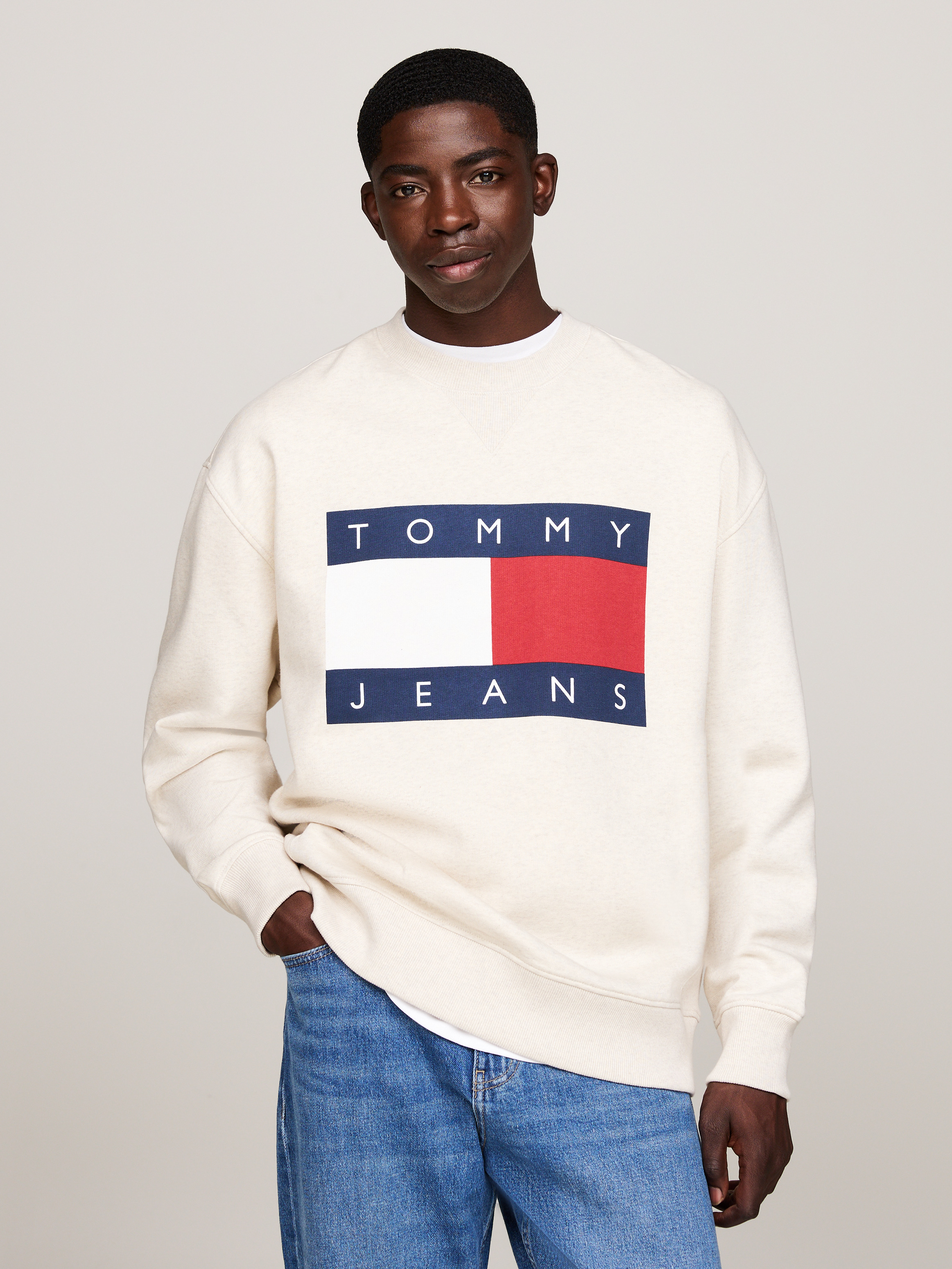Varsity Relaxed Crew Neck Sweatshirt | Sweatshirts & Hoodies