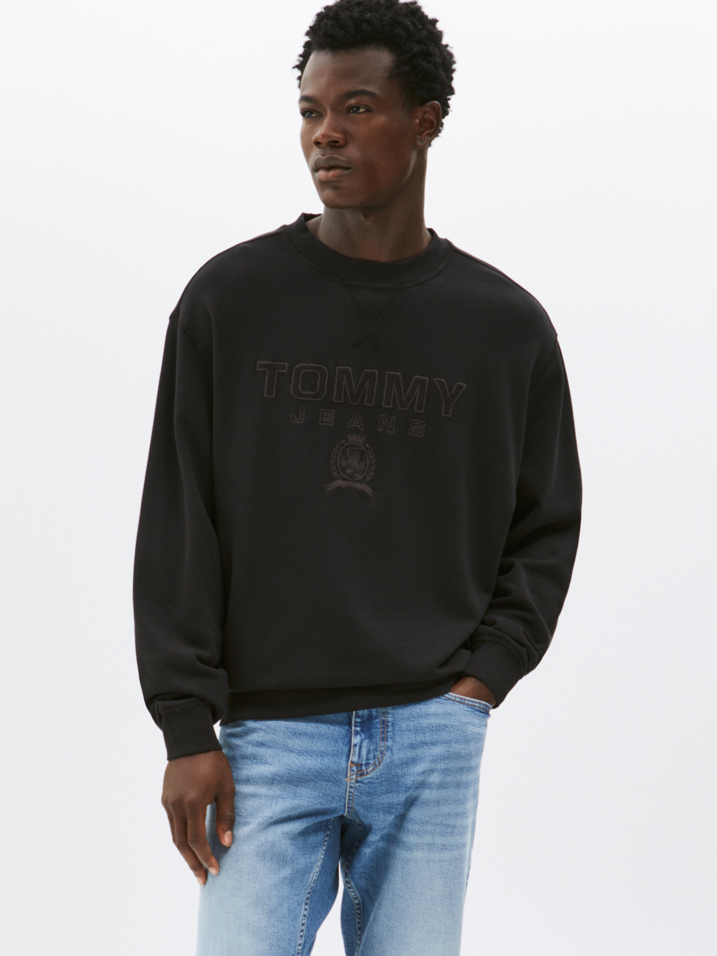 Varsity Relaxed Crew Neck Sweatshirt | Sweatshirts & Hoodies