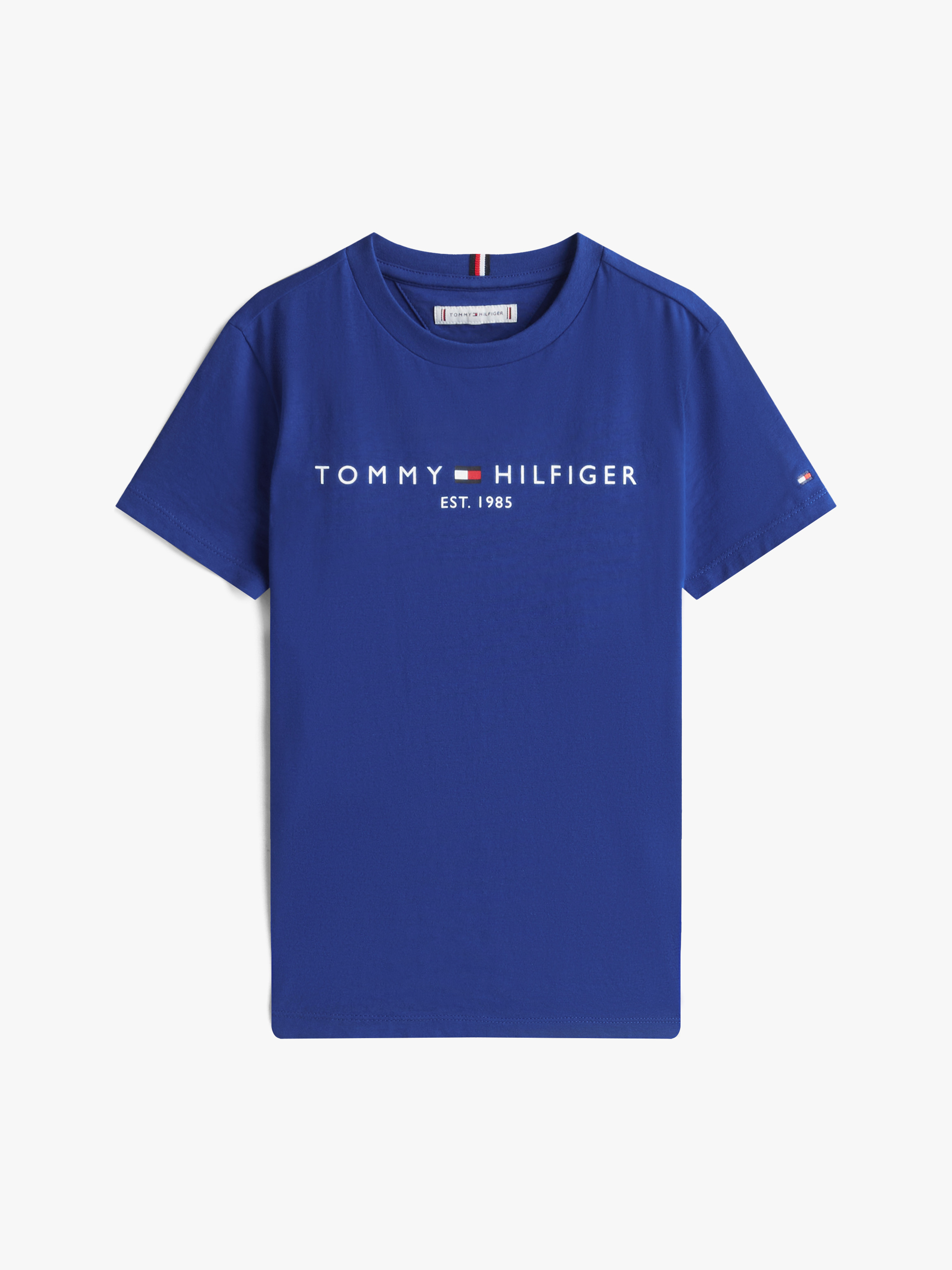 Crew Neck Logo Panel T-Shirt | T-Shirts | Tommy Hilfiger